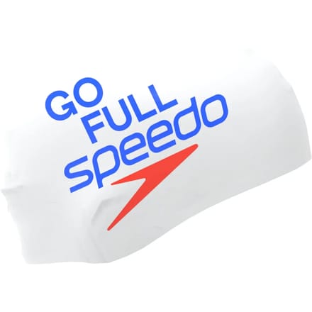 Speedo Badmuts Slogan Wit