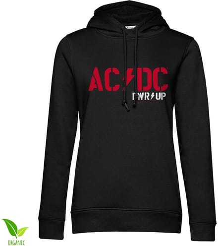 AC/DC Dames Pwr Up Girly-hoodie PS-57-ACDC014-H96-9