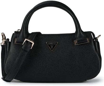 GUESS handtas schoudertas Evie Mini Satchel Black zwart