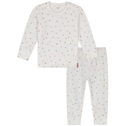 Prénatal peuter pyjama velvet hart Ivory White 80 dames