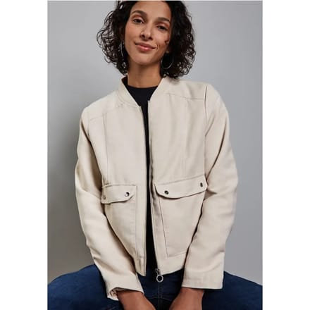 Corduroy blouson