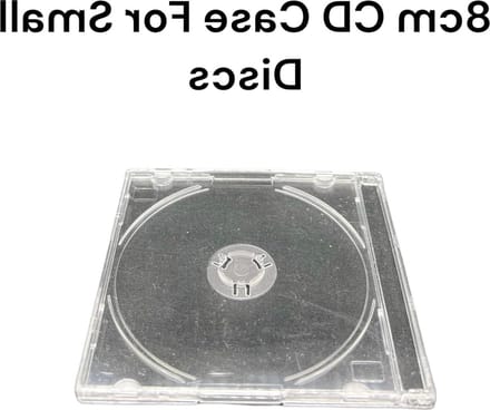 25 x transparante 8 cm CD-hoezen voor kleine discs - Dragon Trading