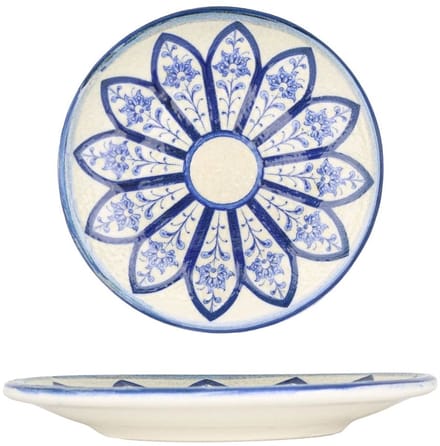 Bonna Dessertbord - Esnaf - Porselein - 15 cm - set van 6
