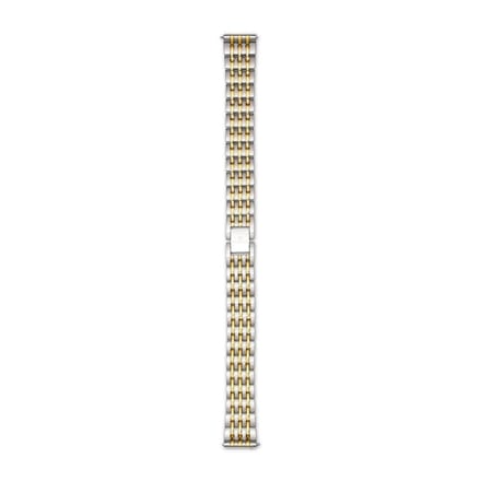 Renard Élégance Strap 14mm Zilverkleurig/Goudkleurig - Zilverkleurig