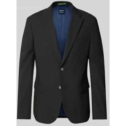 Slim fit 2-knoops colbert met klepzakken
