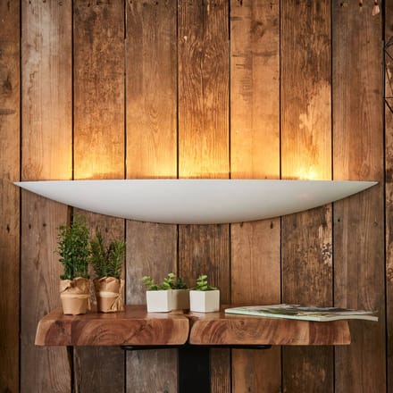 Lindby - Wandlamp - 4lichts - Gips, metaal - H: 10.5 cm - E14 - wit