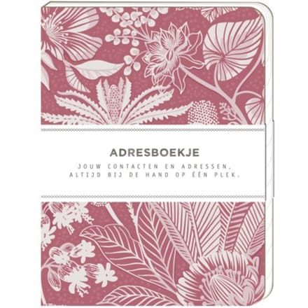 Adresboekje - Tropical Pink - Interstat