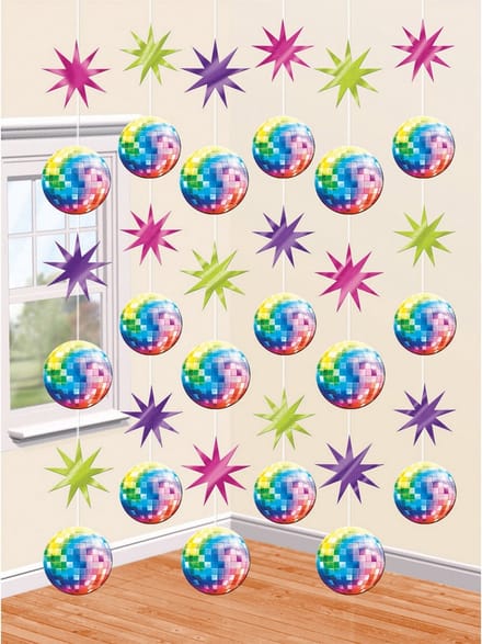 RIETHMULLER - 6 discobal plafonddecoraties