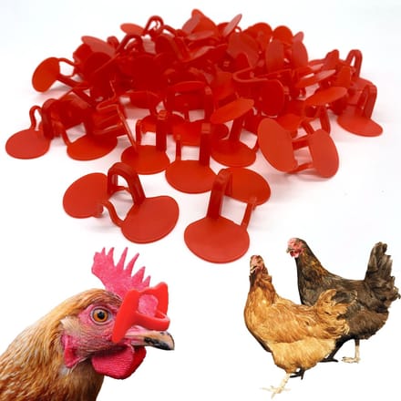 Kippenbril - Anti-Picking Design - Set van 50 Stuks