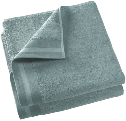 De Witte Lietaer Badhanddoek Contessa Oxyde - Set 2 stuks - 70 x 140 cm - Blauw - Katoen