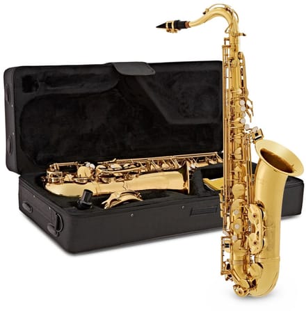 Tenorsaxofoon van Gear4music, Goud