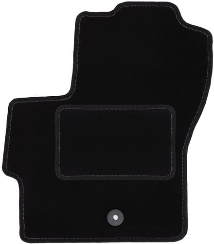 Bestuurdersmat zwart voor: Mazda 3 I BK hatchback (2003-2009)