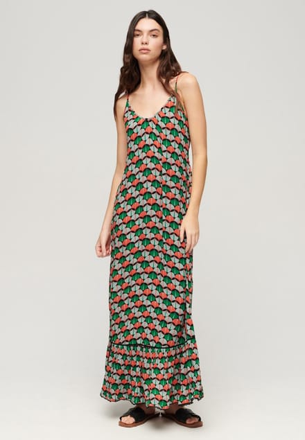 Superdry - Beach maxi-hemdjurk - Dames - Jurken