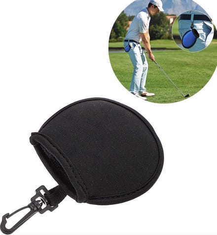 Jumada's - Golfbal wasser - Zwart - Waterdicht - Schoonmaken Golf - Handige Golfaccessoire