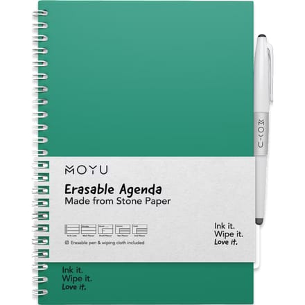 Erasable Agenda A5 - Forest Green - Premium / A5