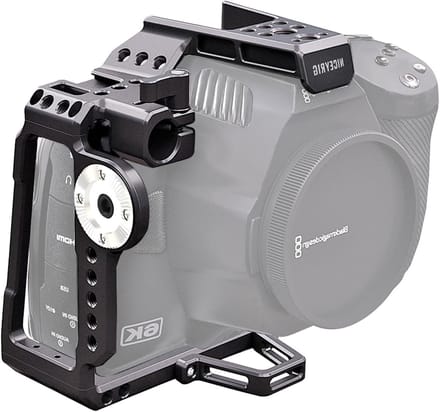 Camera Half Cage Kit voor BMPCC 6K Pro - Stevige Behuizing, Stabiliteit en Accessoires voor Videoproductie