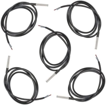 Allecto - Digitale Temperatuursensor - 1M RVS Temperatuursensor voor Arduino en Raspberry Pi - Waterproof en Betrouwbaar - Ideaal voor Projecten - ...