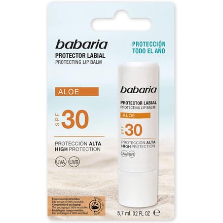BABARIA ALOE VERA LIP PROTECTOR 5.7ML - Zonverzorging