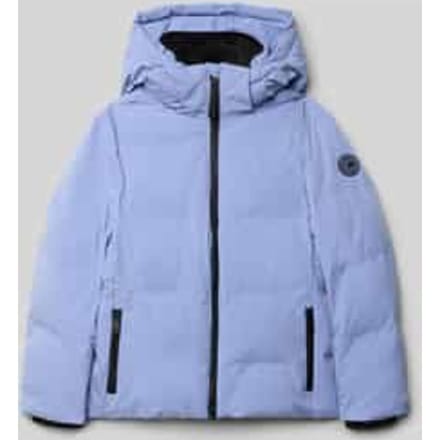 Regular fit gewatteerd jack met capuchon, model 'MUYLA'