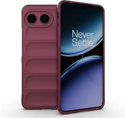 MobyDefend Hoesje - Geschikt voor OnePlus Nord 4 - TPU Gripcase - Paars