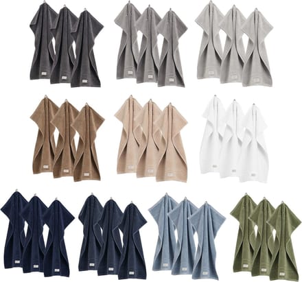 GANT Gastendoekje Premium Towel Een maat, 30x50 Set van 3