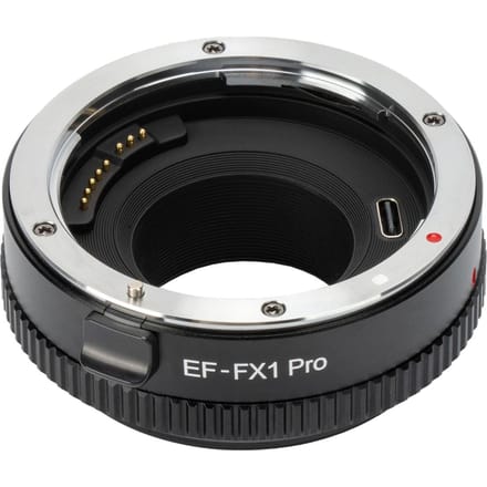 Viltrox EF-FX1 Pro Autofocus Lens Mount Adapter met Diafragma-instelring Type-C Geüpgraded