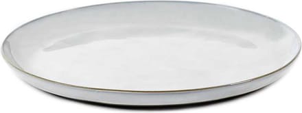 Serax Terres de Rêves by Anita Le Grelle - Bord XL - Ø29 cm - Wit - set van 2