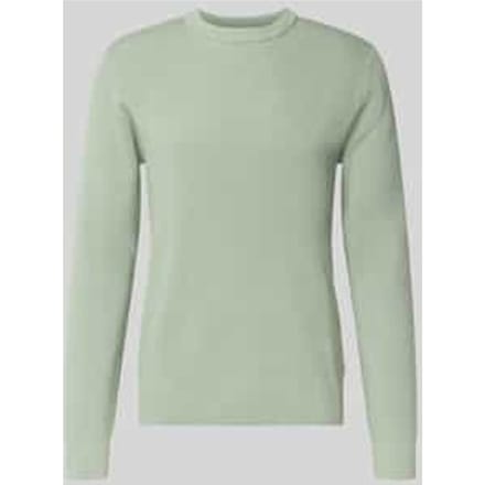 Relaxed fit Gebreide pullover met ronde hals