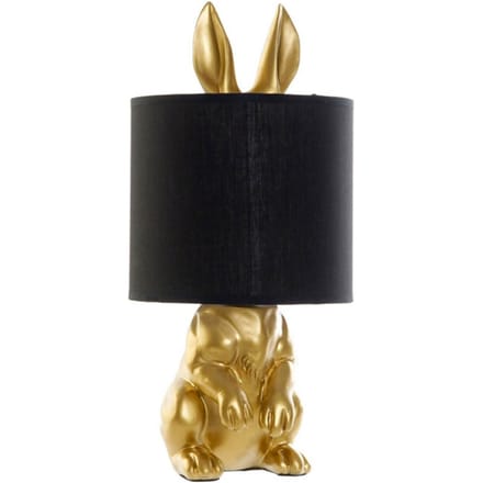 Casa di Elturo Tafellamp konijn goud h42 cm