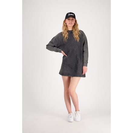 RAIZZED Phoeby Dress Washed Black Maat: M | Mini Jurken Outlet | Dames | Grijs