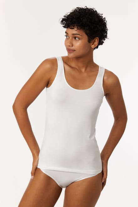 Woody Singlet Single Pack Wit XXL