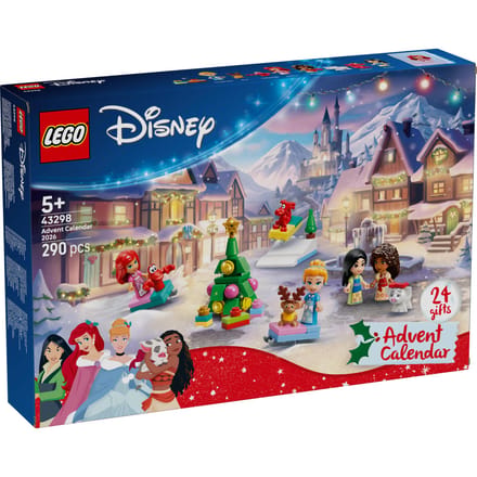 LEGO | Disney Princess Adventskalender 2026 Speelgoed voor Kinderen met Poppetjes 2026 - 43298