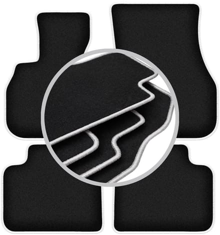 CARLUX-SILVER automatten voor: Mini Countryman F60 crossover (2017-)