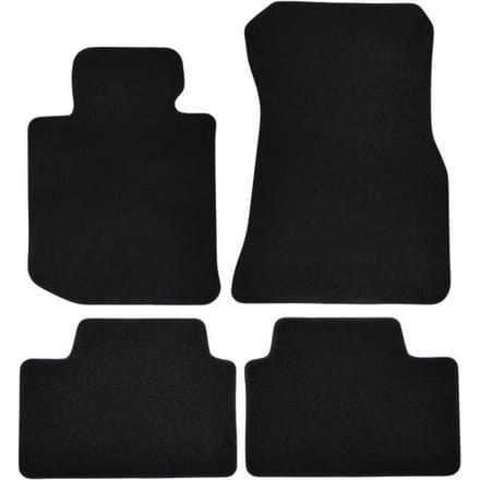 Tapis de sol - BMW - G20 G21 - Noir - 4 pièces - Renforcé sous les pédales
