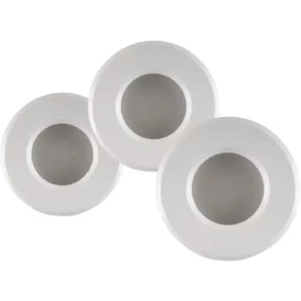 Sencys Inbouwspot Wit Gu10 2,6w 3 Stuks