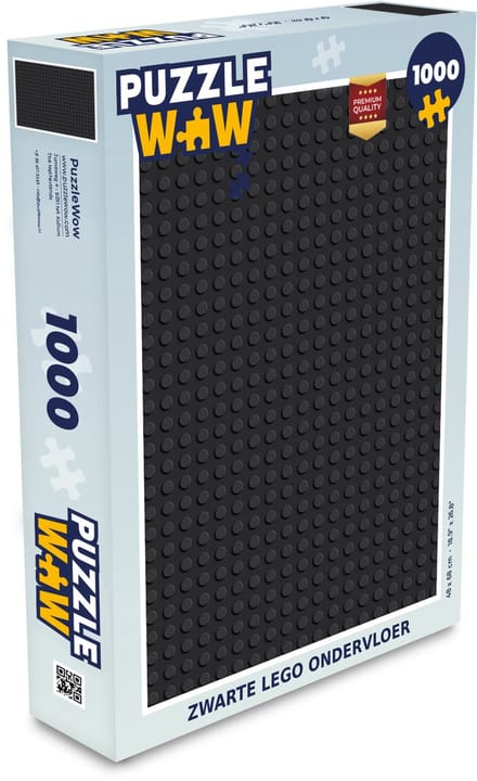 Puzzel Afbeelding - Zwart - Legpuzzel - Puzzel 1000 stukjes volwassenen