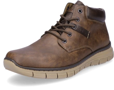 Rieker heren veterboot bruin