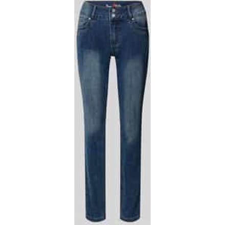 Straight fit jeans in 5-pocketmodel, model 'Tummyles'