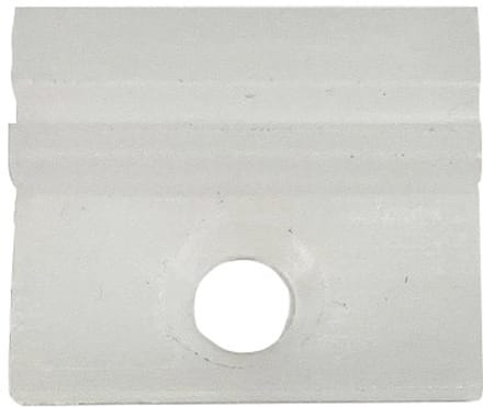 Riko Plastic plaatje voor bevestiging afwerkstrip muurprofiel