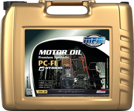 MPM Motorolie 0w20 PC-FE - 20 liter