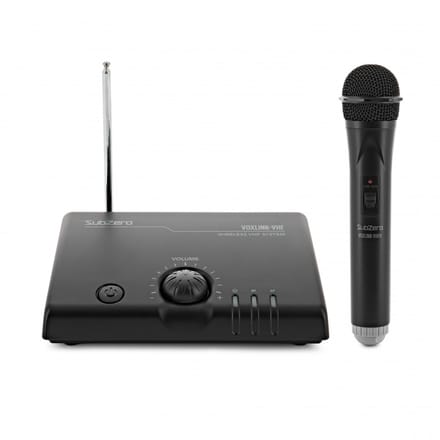 SubZero Draadloos VHF-systeem, met Handmicrofoon