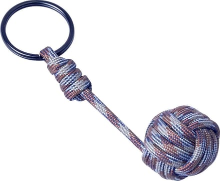 Munkees Sleutelhanger Paracord Brown Camo Bruin 8,5 Cm