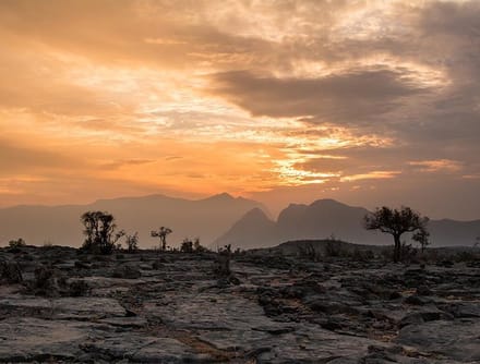Poster Oman View - 30x40 cm - Natuur Poster - WALLLL