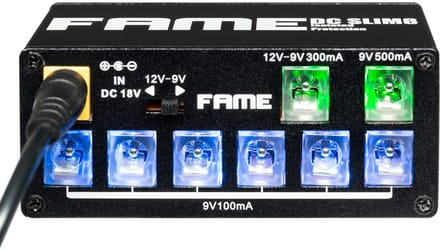Fame DC Slim8 - Voedingseenheid voor effect-units