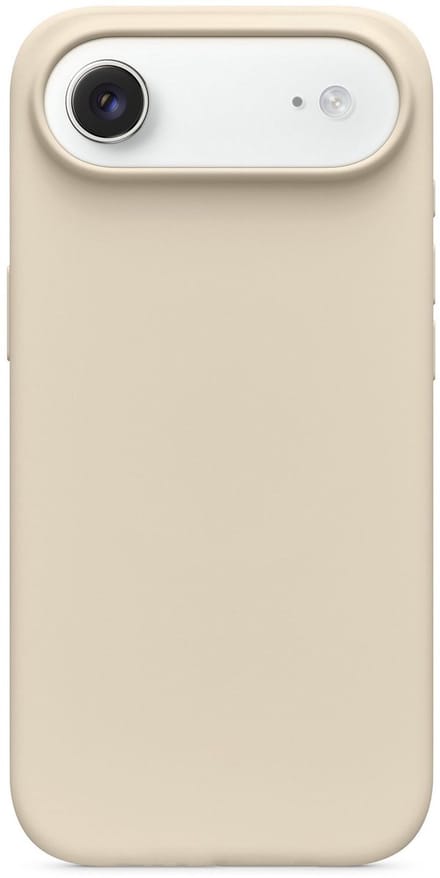 Solidenz Beige Siliconen Case geschikt voor iPhone Air hoesje compatibel met MagSafe - Desert Sand