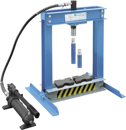 Hydraulische handpers voor werk en reparaties