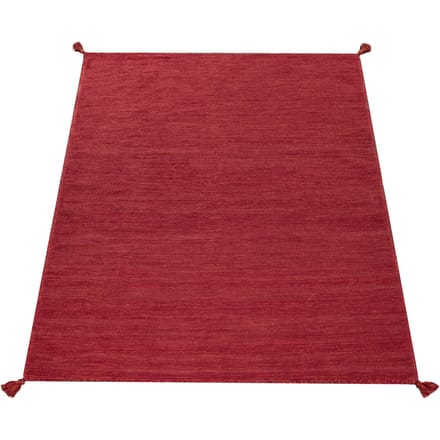 Handgeweven tapijt Kilian rood 200x290 cm
