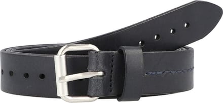 Marc O'Polo Leren Riem Eika Belt W105 Night Blue Blauw