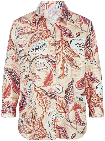 Blouse Van Peter Hahn beige