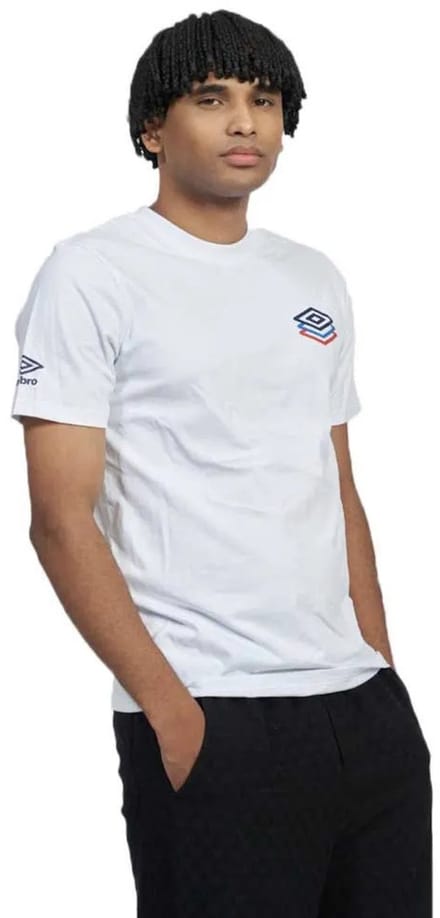 Umbro Baltoro T-shirt Met Korte Mouwen Wit S Man